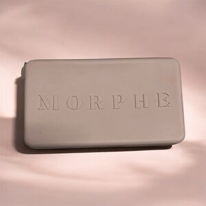 Morphe Pink Silicone Makeup Travel Bag with Zipper Closure